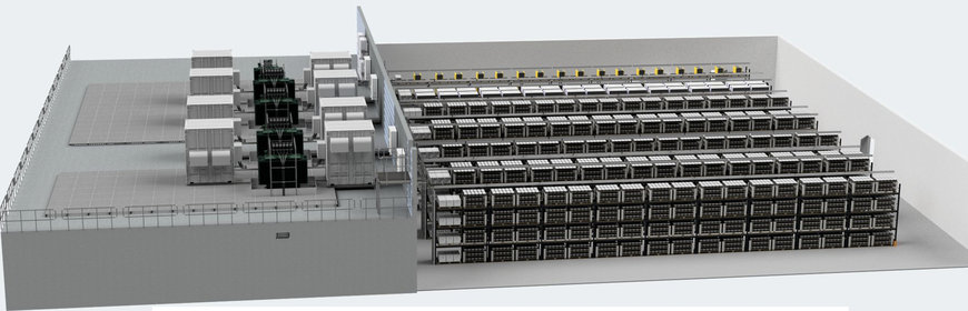 JT ENERGY SYSTEMS BAUT 25 MEGAWATT BATTERIESPEICHER